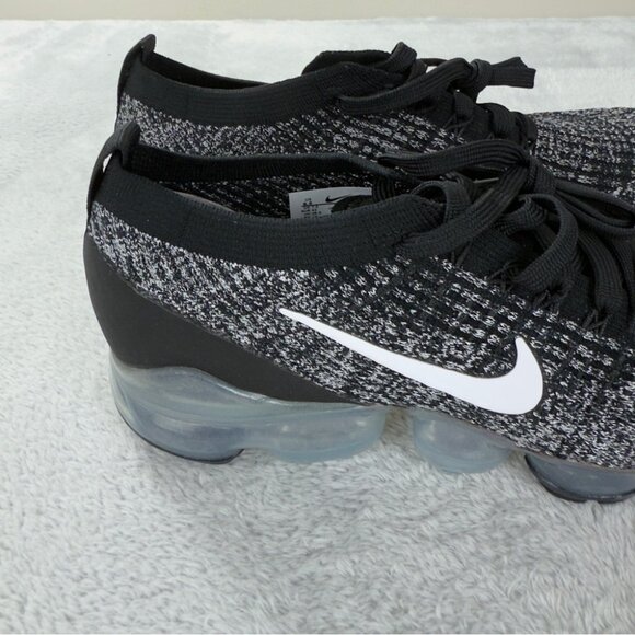 Nike Air Vapormax Flyknit 3 Oreo Black Gray Size 8.5 - Picture 12 of 15